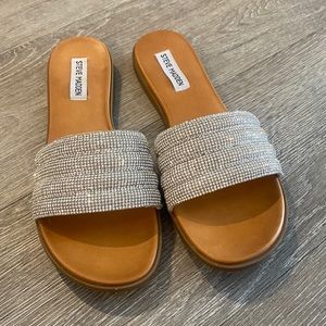 Steve Madden Rhinestone Sparkly Sandals (size 9.5)